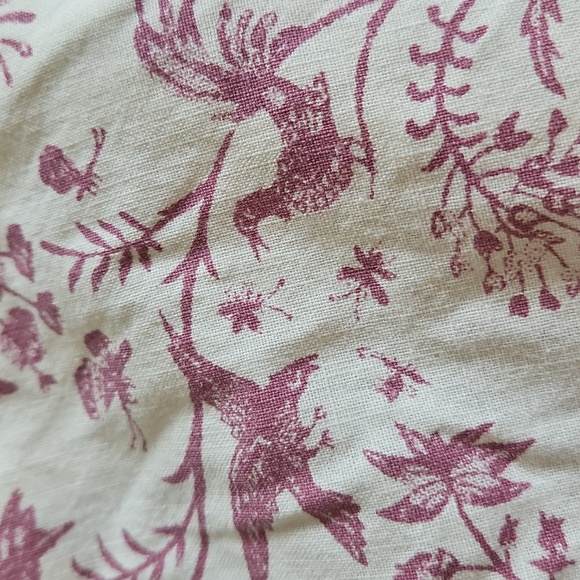 Romantic Floral Cotton Button Down - Picture 5 of 6